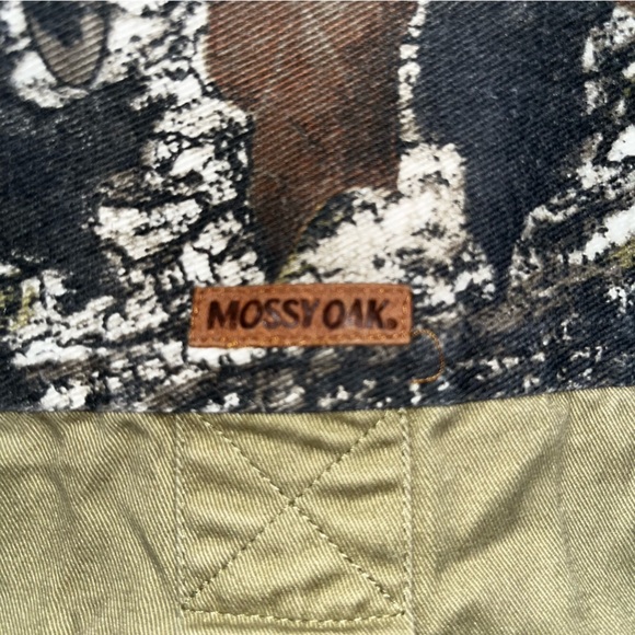 Mossy Oak Shooting Hunting Long Sleeve Shirt‎ Camo Brown Men's Size Medium - Picture 7 of 8